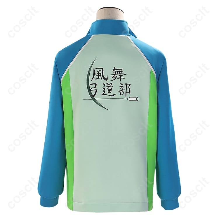 ツルネ 弓道部ジャージコート 高再現・着心地重視でイベントも撮影も快適 - 2枚目の画像