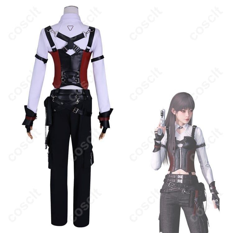 恋と深空 主人公 戦闘服 コスプレ衣装。高再現で映える、快適設計でイベントに最適 - 2枚目の画像