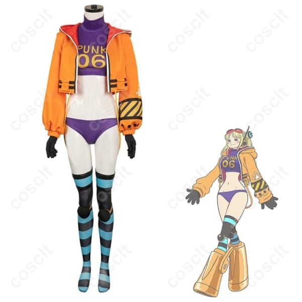 ONE PIECE ヨーク PUNK-06 エッグヘッド衣装 再現度重視で軽やか、撮影・イベントに最適