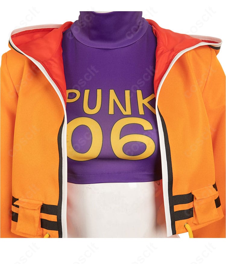 ヨーク衣装 上衣フロントの装飾ディテール。コート前面の意匠や徽章の再現度を示す近接カット。