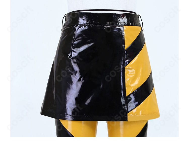 ポケットモンスター サンゴ 衣装の背面腰飾り。後姿のアクセントになるパーツ構成。