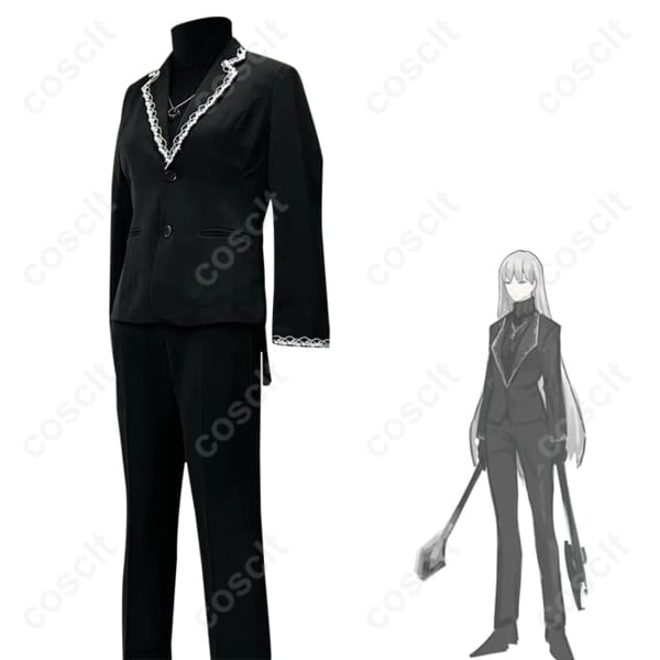 アンジェリカ（Library of Ruina）コスプレ衣装 高再現・快適設計の5点セット