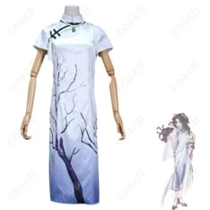 第五人格 心理学者 エダ・メスマー 西湖コラボ旗袍 高再現で写真映えする上品セット - 5枚目の画像（サムネイル）