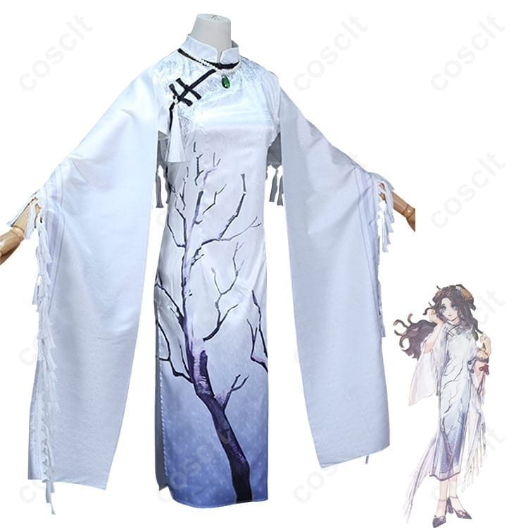 第五人格 心理学者 エダ・メスマー 西湖コラボ旗袍 高再現で写真映えする上品セット - 2枚目の画像