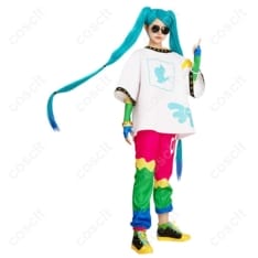 ポケモン×初音ミク 初音ミク ペラップモチーフ衣装 高再現で撮影映え・着脱ラクラク - 4枚目の画像（サムネイル）