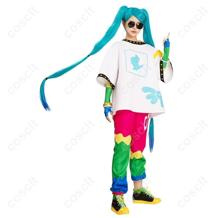 ポケモン×初音ミク 初音ミク ペラップモチーフ衣装 高再現で撮影映え・着脱ラクラク - 4枚目の画像