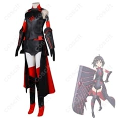 防振り メイプル（本条楓）コスプレ衣装 高再現アーマーで撮影映えと快適さを両立 - 3枚目の画像（サムネイル）