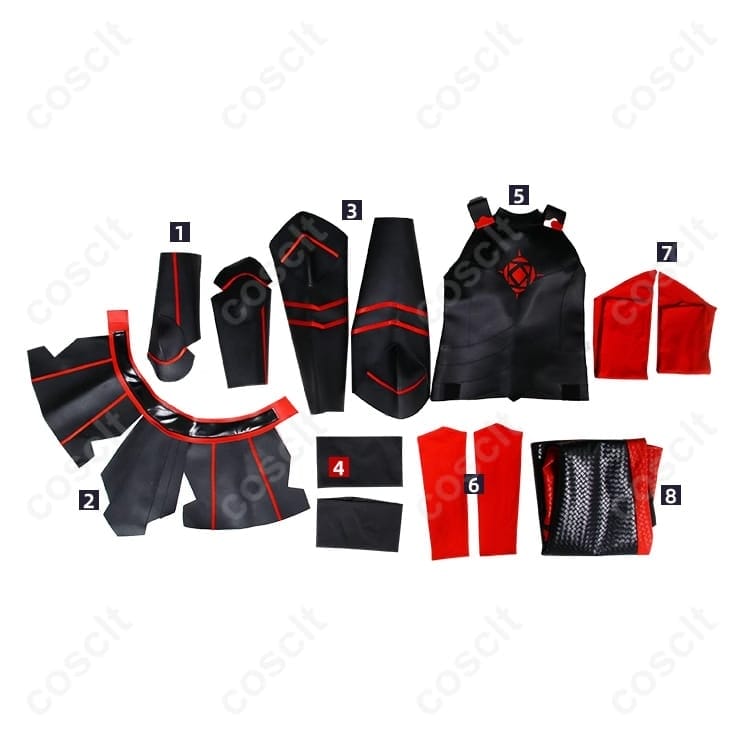 防振り メイプル（本条楓）コスプレ衣装 高再現アーマーで撮影映えと快適さを両立 - 5枚目の画像