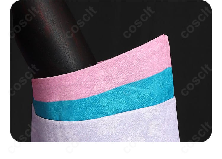 陰陽師×初音ミクコラボ衣装の袖口ストライプ装飾、コラボ特有のアクセント