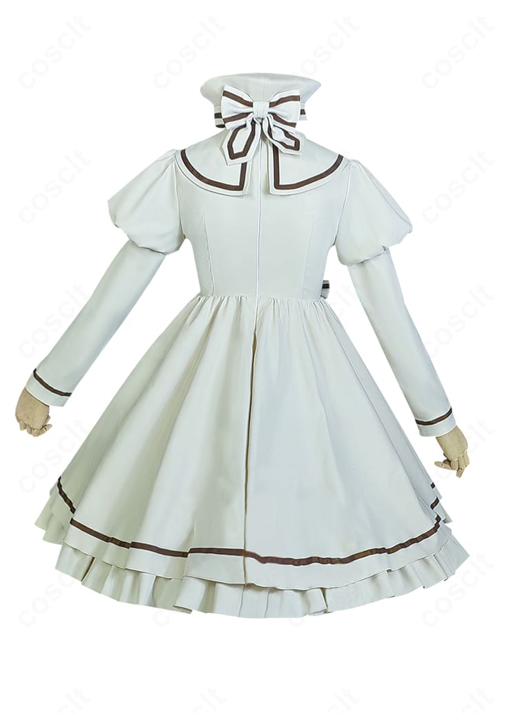 木之本桜 水族館 私服コスプレ衣装の背面全体像