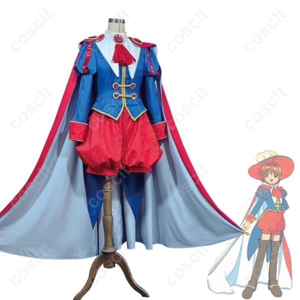 カードキャプターさくら 木之本桜 眠れる森の美女 王子様衣装｜高再現で上品、撮影もイベントも快適