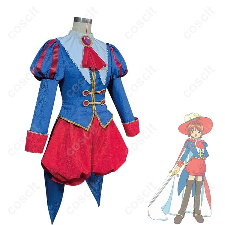 カードキャプターさくら 木之本桜 眠れる森の美女 王子様衣装｜高再現で上品、撮影もイベントも快適 - 3枚目の画像