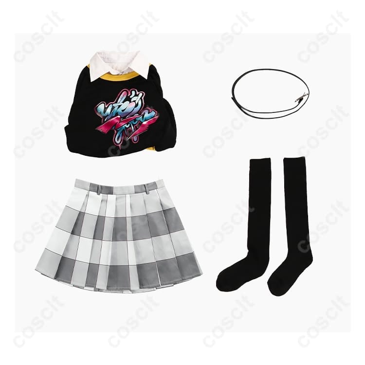 ペルソナ5 ザ・ファントムX 新井素羽 コスプレ衣装｜通気性良好で上品、再現度重視の学園制服 - 5枚目の画像