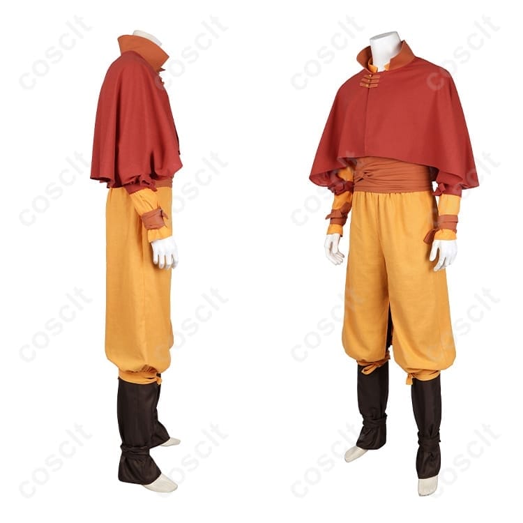 アバター 伝説の少年アン アン 実写ドラマ版コスプレ衣装｜高再現で快適、撮影とイベントに最適 - 2枚目の画像