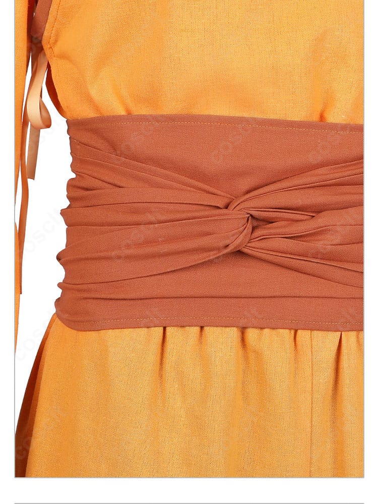 腰封（コルセットベルト）ディテール。素材のテクスチャとエッジ処理、固定力を示す近接写真。