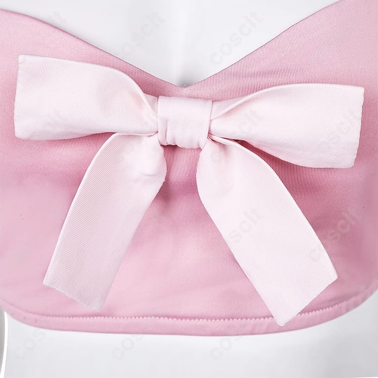 ファイナルファンタジーVII リバース エアリス 水着コスプレ｜通気性と再現度で夏イベントに最適 - 5枚目の画像