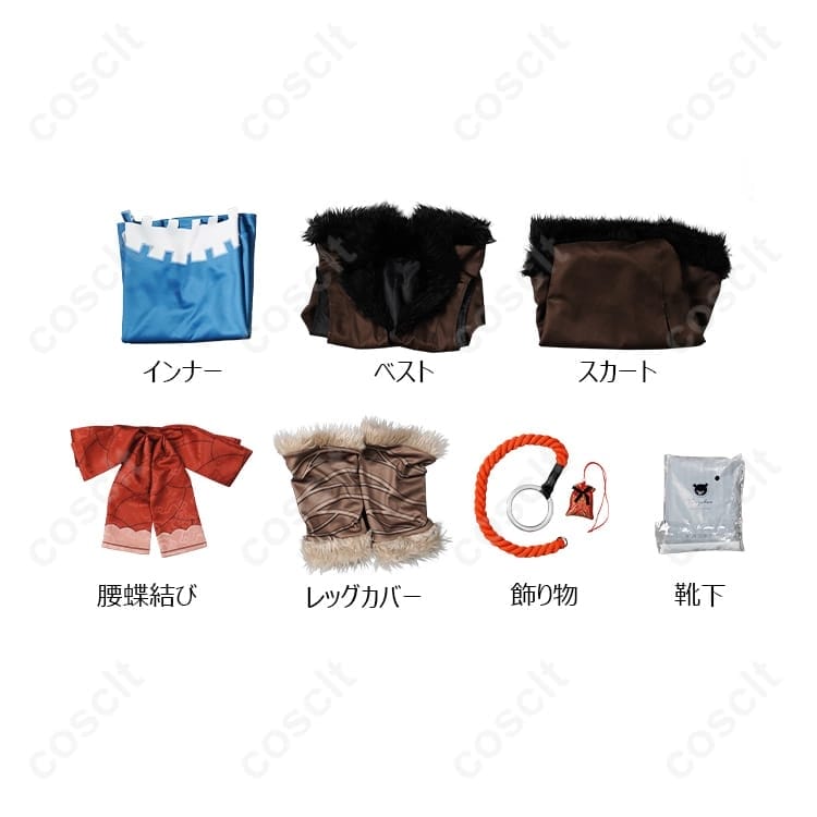 狼と香辛料 賢狼ホロ コスプレ衣装｜耳・尻尾・小物完備で高再現、撮影映えと着心地を両立 - 7枚目の画像