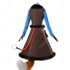 狼と香辛料 賢狼ホロ コスプレ衣装｜耳・尻尾・小物完備で高再現、撮影映えと着心地を両立 - 2枚目の画像（サムネイル）