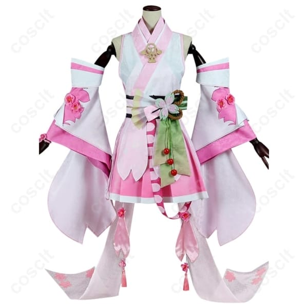 初音ミク 桜ミク コスプレ衣装 高再現で軽やか、通気性◎ 撮影・イベントに最適