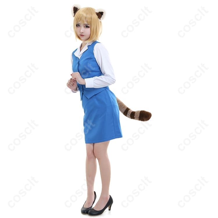 アグレッシブ烈子 烈子 オフィス制服コスプレ｜高再現で上品、長時間イベントも快適 - 3枚目の画像