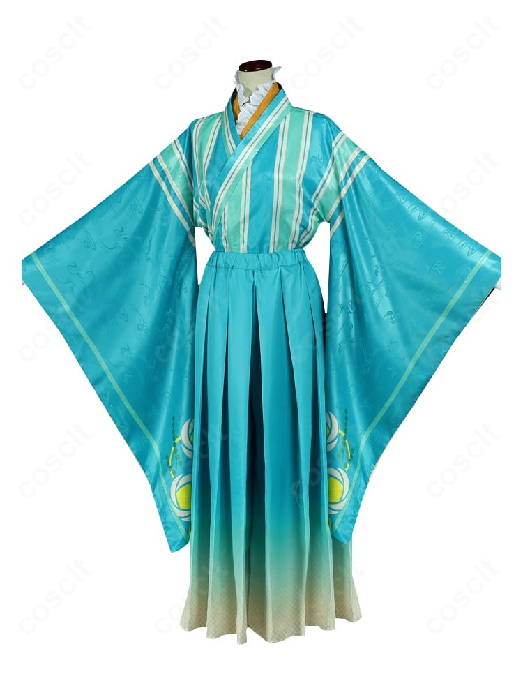 紫之 創 コスプレ 衣装の胸元飾りとカラー配色の近接ディテール