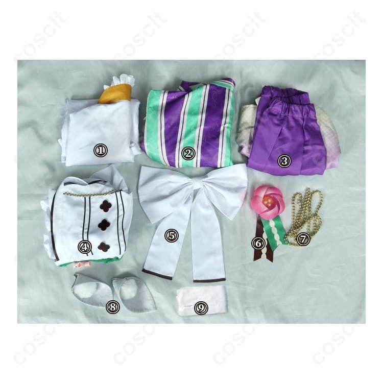 あんスタ 椎名ニキ 微熱喫茶カフェ制服 高再現セットで長時間も快適、撮影会に最適 - 5枚目の画像