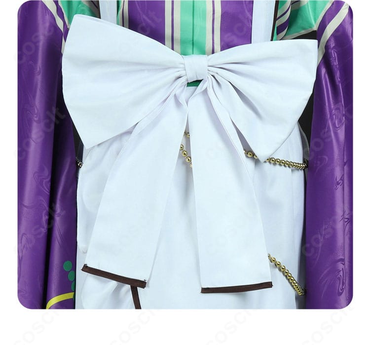 背面リボン装飾のディテール。可愛らしさと大人っぽさを兼ね備えた形状。