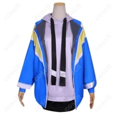 夜のクラゲは泳げない 山ノ内花音 コスプレ衣装 高再現で写真映え、イベントに快適な設計 - 1枚目の画像（サムネイル）