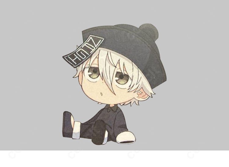 ブルーロック 凪 誠士郎をモチーフにしたキョンシー衣装の参考キャラクターイメージ