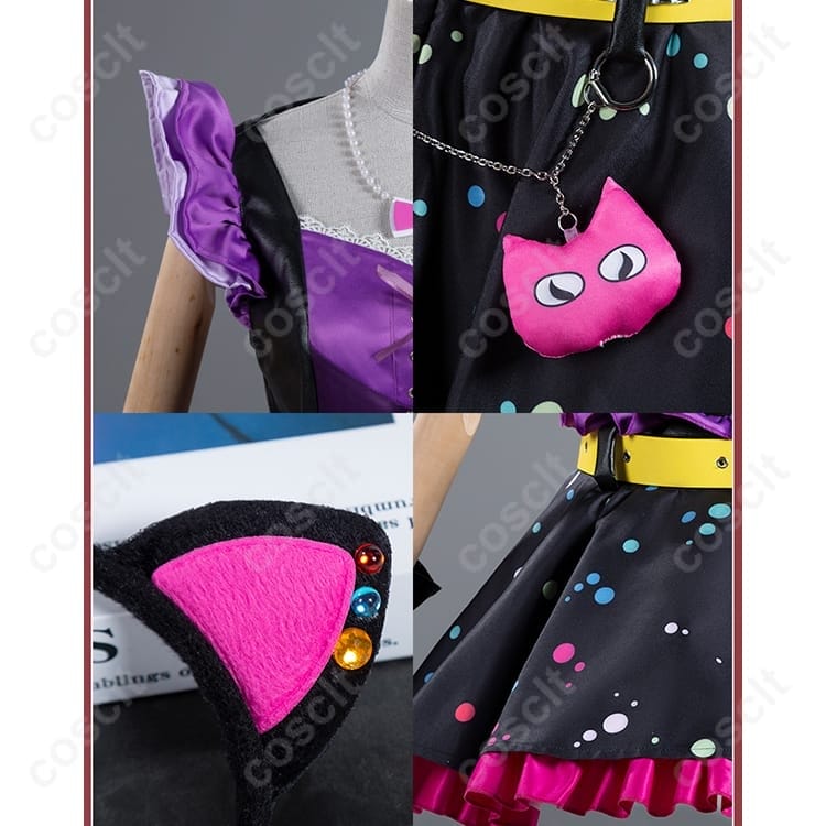 星宮いちご スイートデビル 高再現コスプレ衣装｜写真映えと着脱のしやすさを両立 - 4枚目の画像