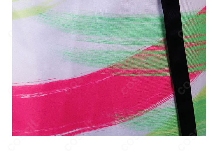 アキ・ローゼンタール コスプレ衣装のスカート裾ディテール。ヘムのラインとフレア感を近接で表現。