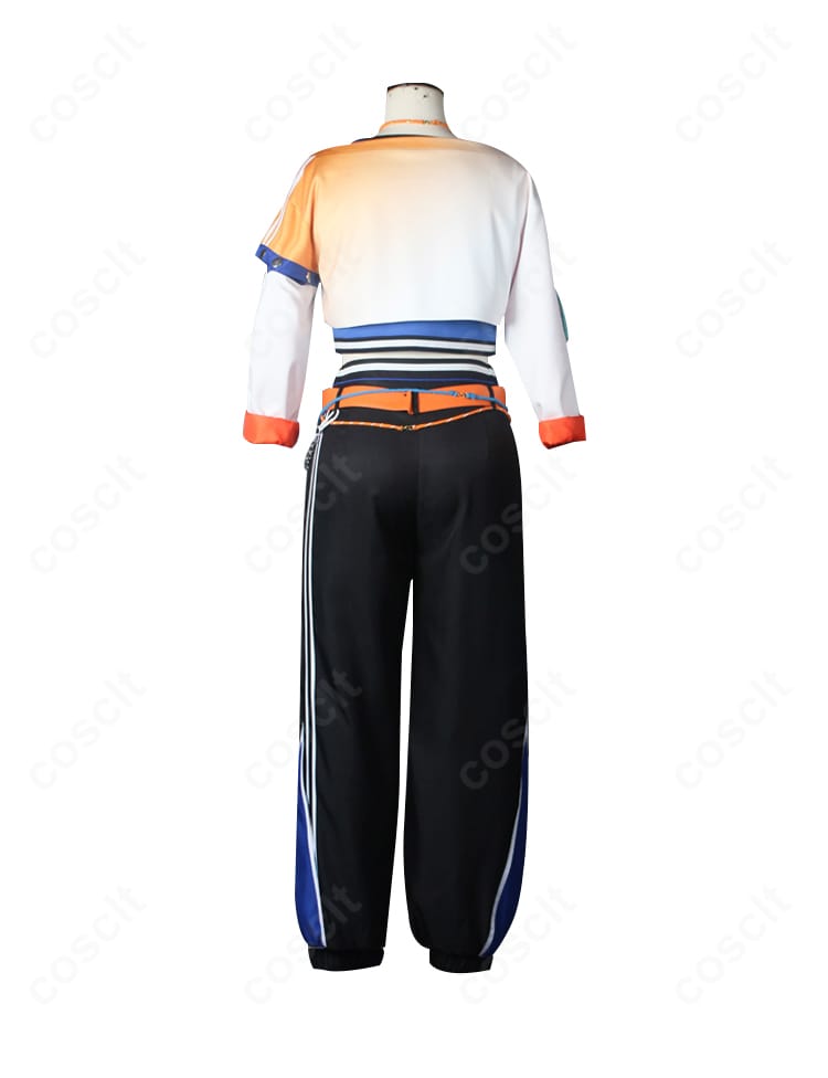 ドリフトアイランド衣装・背面全体。切り替えと縫製ラインが美しく整った仕上がり。