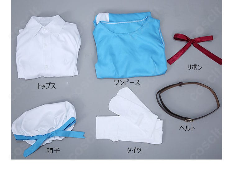 「魔法少女にあこがれて」杜乃こりす コスプレ衣装の裾装飾。スカートの縁取りとステッチ感が伝わるディテール。