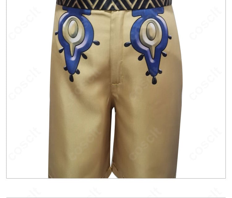 IdentityV 第五人格 人形師(マティアス)ルイ 衣装の半ズボン部分アップ。縫製の整いとステッチの走りが確認できる写真。