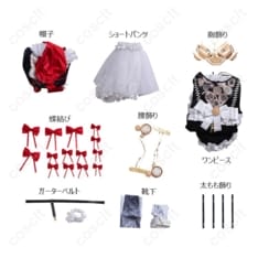 パニシング：グレイレイヴン 21号・XXI 機械仕掛けの赤頭巾 コスプレ 高再現で撮影映え、付属品充実 - 5枚目の画像（サムネイル）