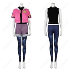 VALORANT クローヴ コスプレ衣装｜タクティカルで動きやすい高再現フルセット - 3枚目の画像（サムネイル）