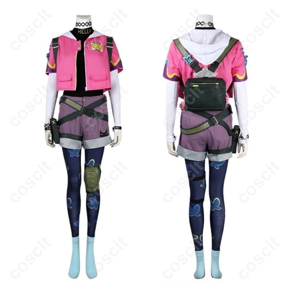 VALORANT クローヴ コスプレ衣装｜タクティカルで動きやすい高再現フルセット