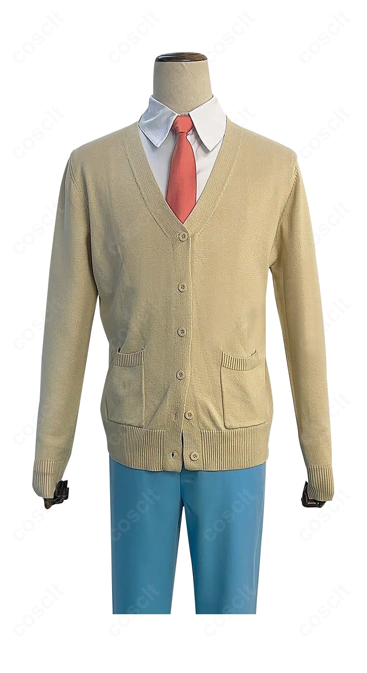 シャツ前面ディテール:襟の開きとボタン配置、清潔感のあるブロード生地の質感