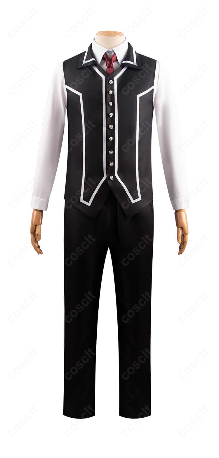 錐生零コスプレのインナー構成。シャツと内側の装飾ディテールを近接で確認できる画像。