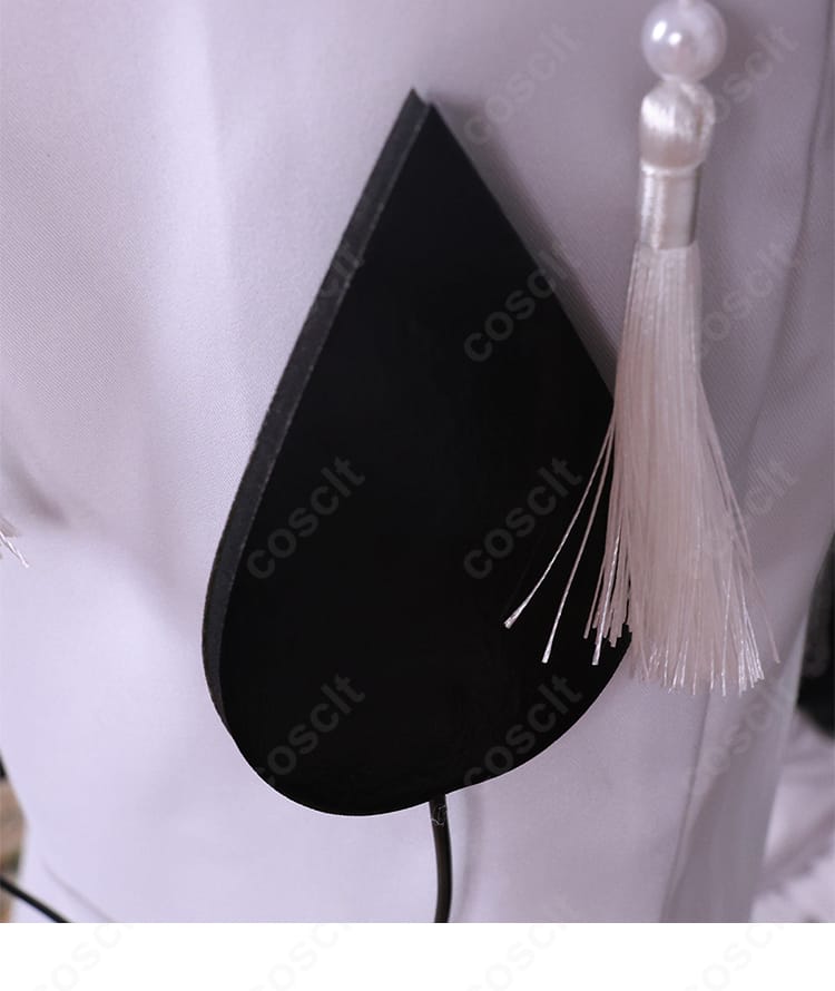 ダリア(コンスタンス)衣装の小さな尾アクセサリー。可愛らしいポイント装飾の質感