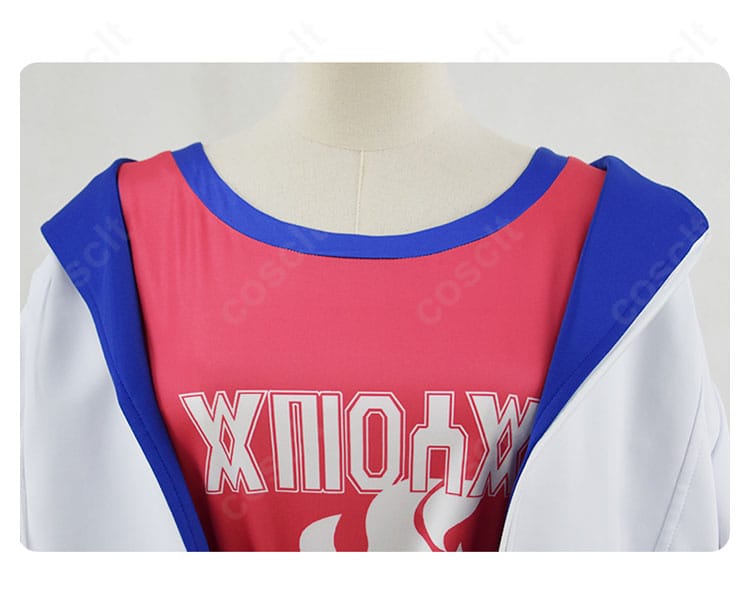 『ポケモンSV 藍の円盤』スグリ コスプレ衣装の内部ディテール。裏地や縫製の仕上がり