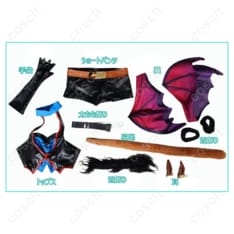 ウマ娘 メジロパーマー 月下の悪魔ちゃん♪ 高再現コスプレ。動きやすく撮影映え、イベントに最適 - 5枚目の画像（サムネイル）