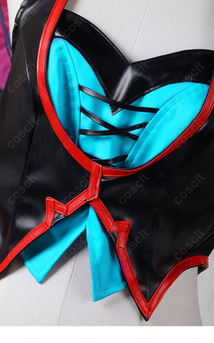 ウマ娘 メジロパーマー 月下の悪魔ちゃん♪ 衣装の装飾ディテール(チェーン・飾り)