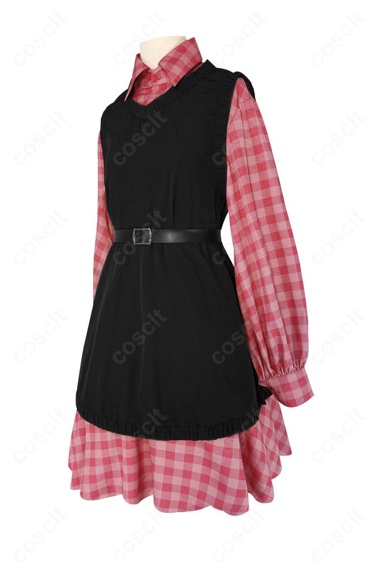 宵崎奏 コスプレ衣装『カトラリー』左側面シルエット(裾の落ち感)