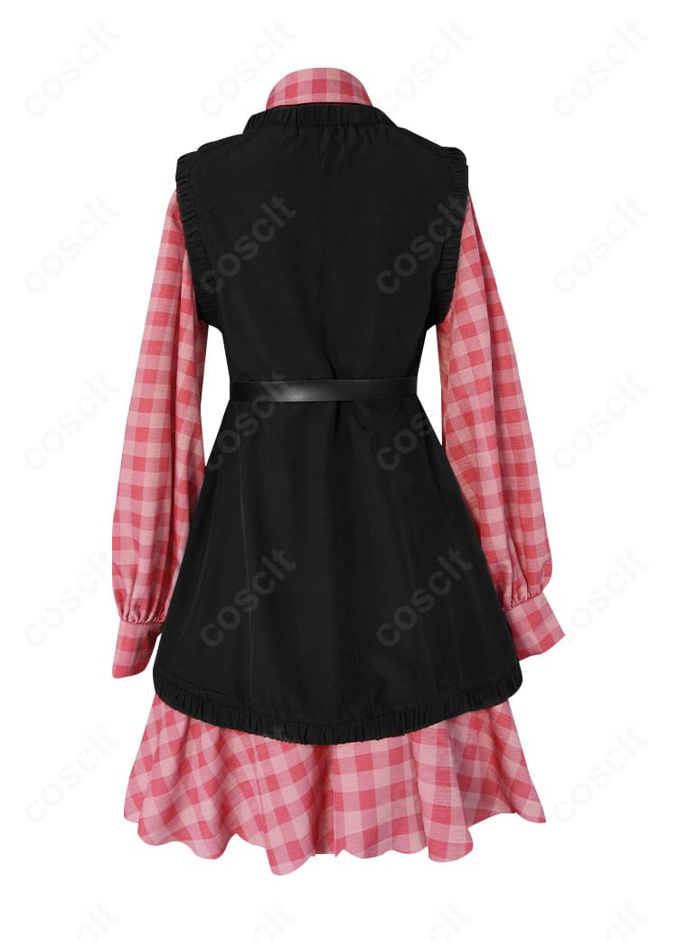 宵崎奏 コスプレ衣装『カトラリー』背面全体(開閉部の仕様とシルエット)