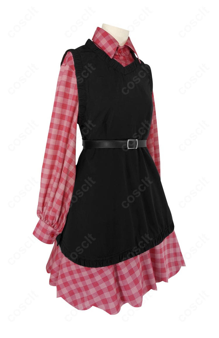 宵崎奏 コスプレ衣装『カトラリー』右側面シルエット(ベルト位置とライン)