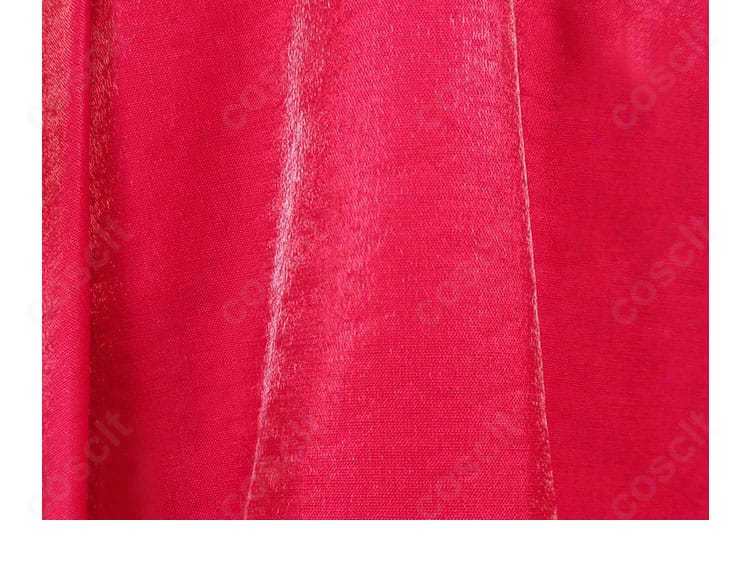 衣装の布地質感ディテール。発色と織り、表面のなめらかさが伝わるアップ。