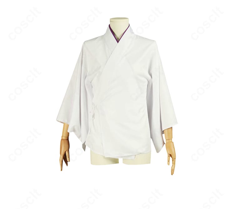 中島敦 寅月ver. 白色インナーの正面。首元の形状と生地感が分かるディテールショット