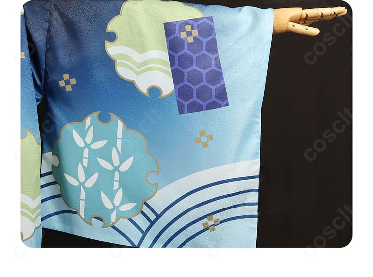 中島敦 寅月ver. 袖口装飾の詳細。模様とカフ形状、配色コントラストが確認できる画像