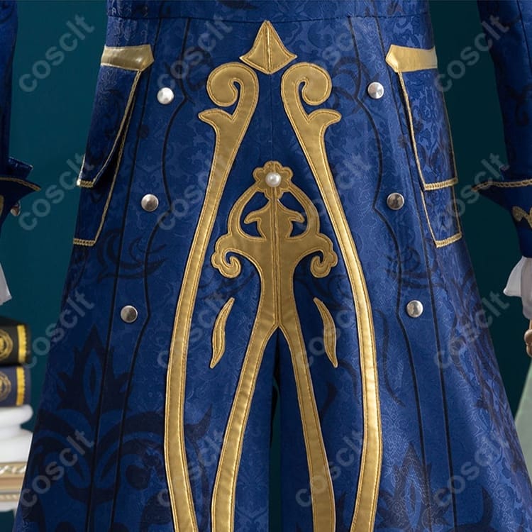 第五人格 隠者（アルヴァ・ロレンツ）遡及「始業式」コスプレ｜刺繍映えのクールシルエットで撮影・イベントに最適 - 5枚目の画像